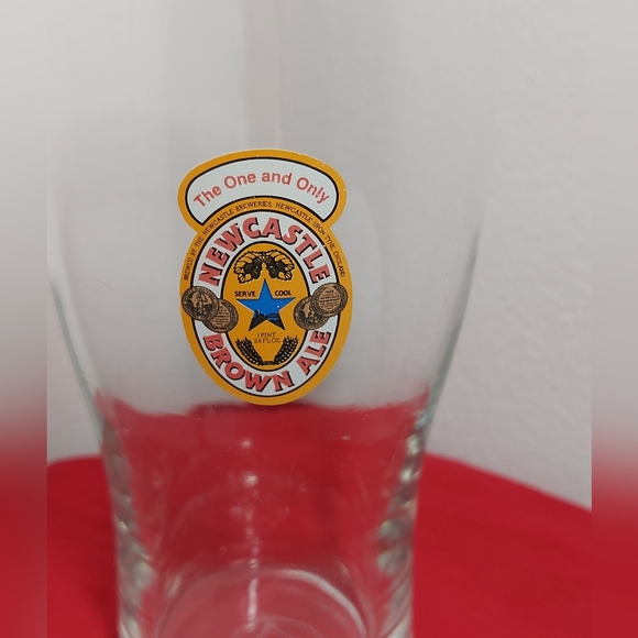 Newcastle Brown Ale Beer Glass - Picture 3 of 9